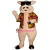Hawaiian Hog Lightweight Mascot Costume