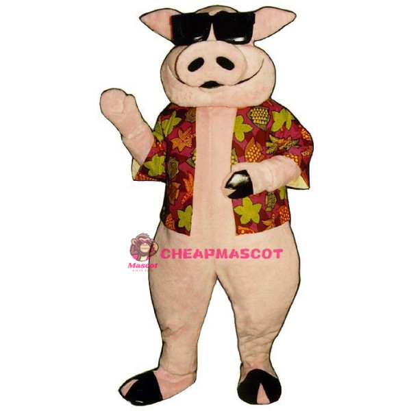 Hawaiian Hog Lightweight Mascot Costume