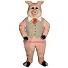 Pierre Pig w-vest Lightweight Mascot Costume