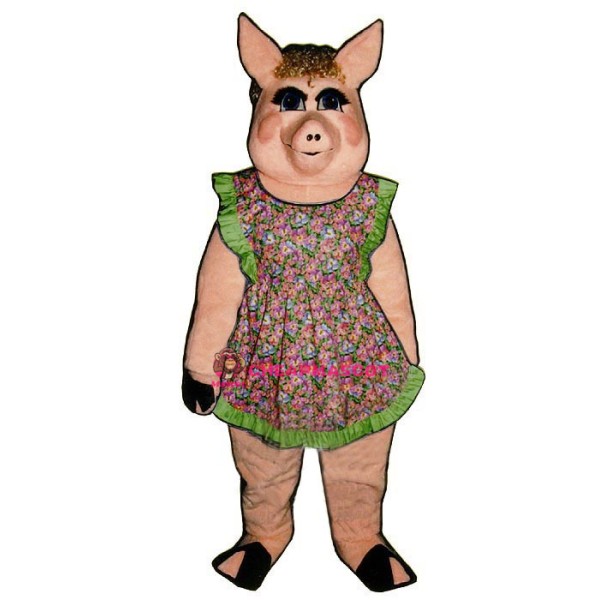 Peaches Pig Lightweight Mascot Costume