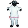 Black-face Sheep Lightweight Mascot Costume