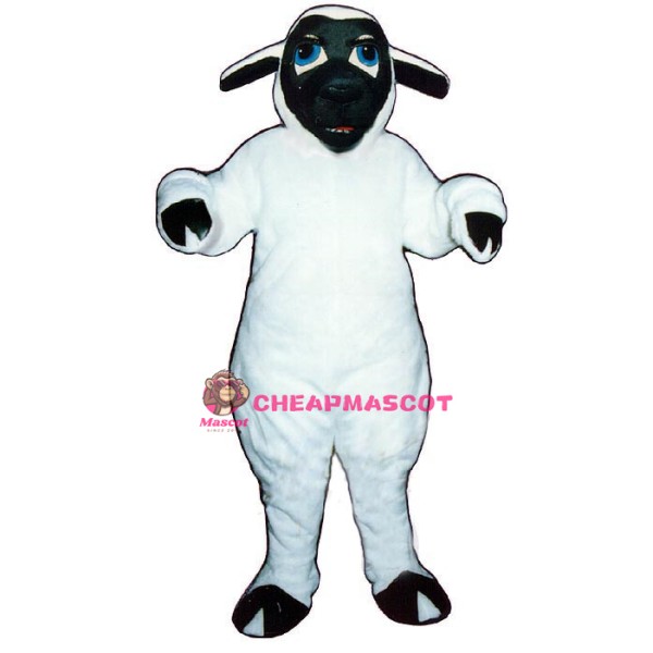 Black-face Sheep Lightweight Mascot Costume