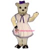 Lamb w-apron Lightweight Mascot Costume