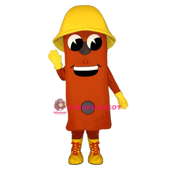 Constuction Brick Lightweight Mascot Costume