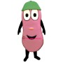 Jelly Bean w-Beanie Lightweight Mascot Costume