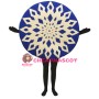 Snowflake Lightweight Mascot Costume