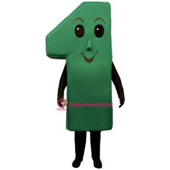 Number One Lightweight Mascot Costume