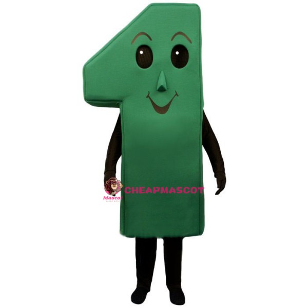 Number One Lightweight Mascot Costume
