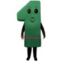Number One Lightweight Mascot Costume