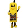 Yellow Phone Lightweight Mascot Costume