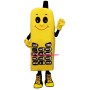 Yellow Phone Lightweight Mascot Costume