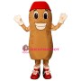 Home Run Peanut w-Hat & Shoes Lightweight Mascot Costume