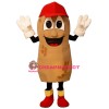 Umpire Peanut w-Hat & Shoes Lightweight Mascot Costume