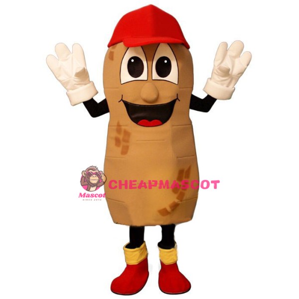 Umpire Peanut w-Hat & Shoes Lightweight Mascot Costume
