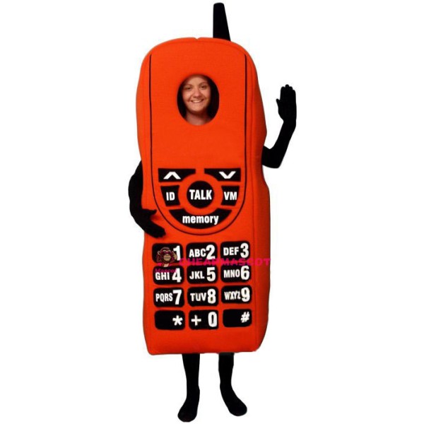 New Cell Phone Lightweight Mascot Costume
