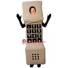 pen Face Phone Lightweight Mascot Costume