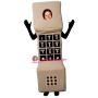pen Face Phone Lightweight Mascot Costume