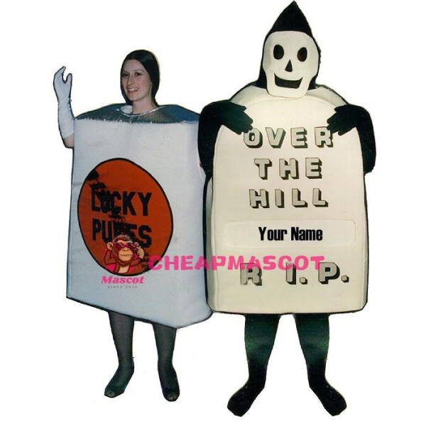 No Smoke Cigarettes Lightweight Mascot Costume