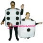Dice Lightweight Mascot Costume