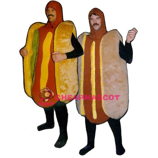 Hot Dog w-Relish Lightweight Mascot Costume