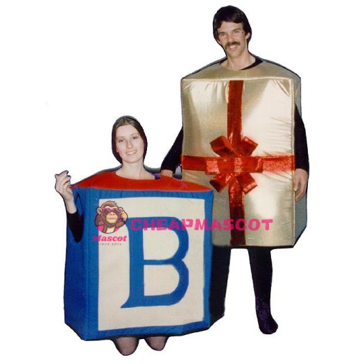 Alphabet Block Lightweight Mascot Costume