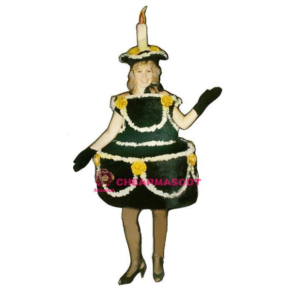 Black Cake Lightweight Mascot Costume