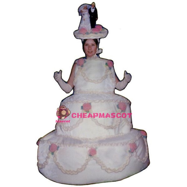 Three Layer Cake Lightweight Mascot Costume