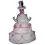 Three Layer Cake Lightweight Mascot Costume