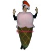 Ice Cream Cone Lightweight Mascot Costume