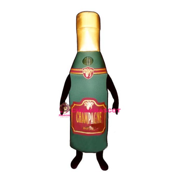 Champagne Bottle Lightweight Mascot Costume