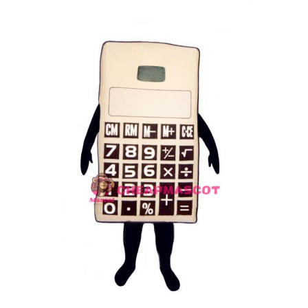 Calculator Lightweight Mascot Costume