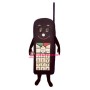 Black Cell Phone Lightweight Mascot Costume