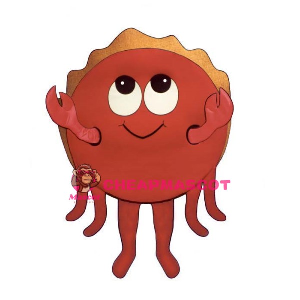 Happy Crab Lightweight Mascot Costume