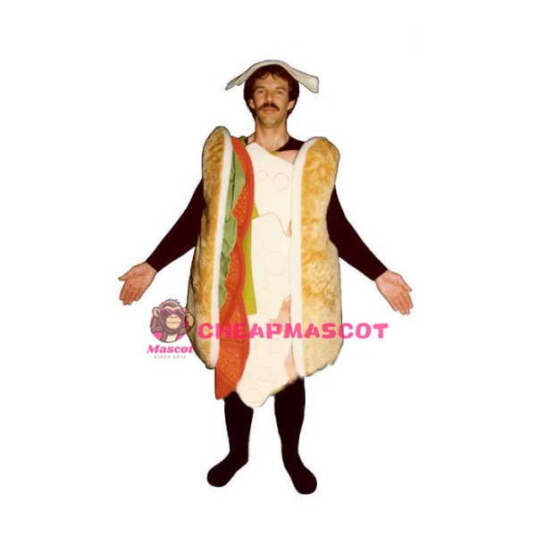 Sub Sandwich Lightweight Mascot Costume