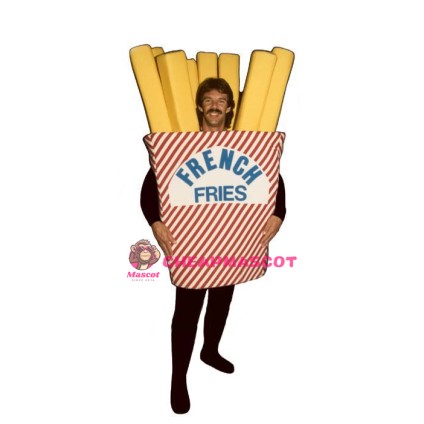 French Fries Lightweight Mascot Costume