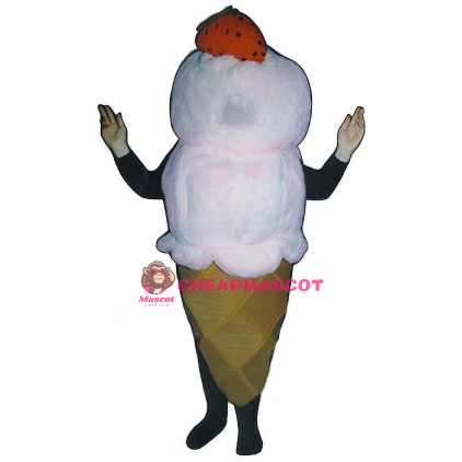 Ice-Cream Cone Lightweight Mascot Costume