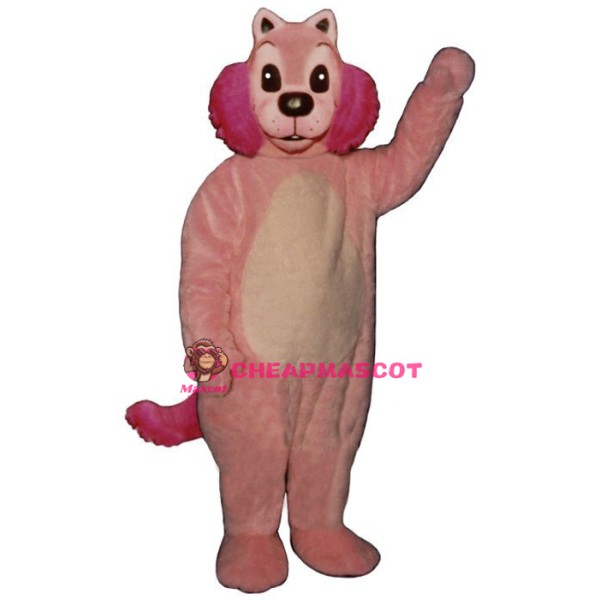 Pink Mink Lightweight Mascot Costume