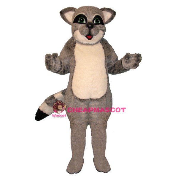 Grey Raccoon Lightweight Mascot Costume