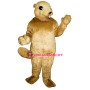 Squirrelw-Teeth Lightweight Mascot Costume