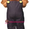 Woody Woodchuck w-Overalls Lightweight Mascot Costume