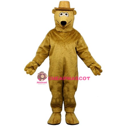 Weasel w-Hat Lightweight Mascot Costume