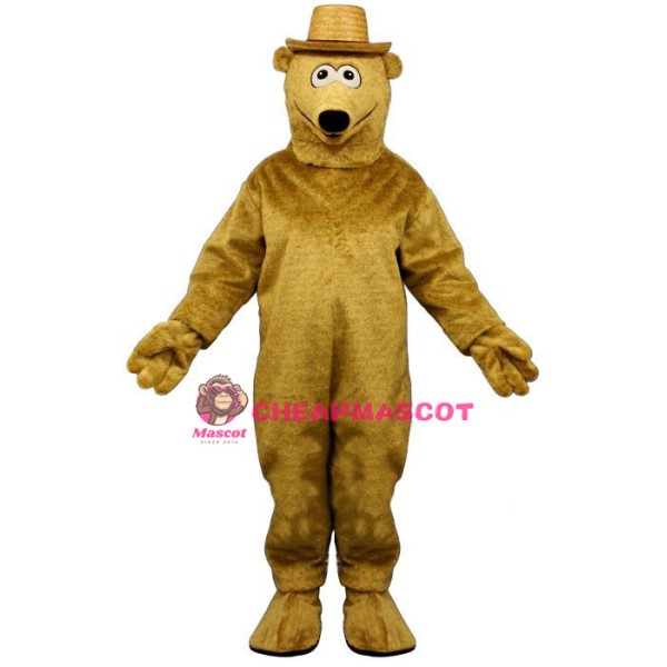 Weasel w-Hat Lightweight Mascot Costume