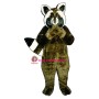 Corkie Coon Lightweight Mascot Costume