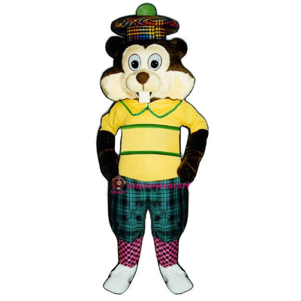 Golfing Gopher Lightweight Mascot Costume