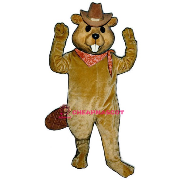 Western Beaver Lightweight Mascot Costume