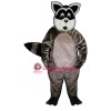Sunny Raccoon Lightweight Mascot Costume