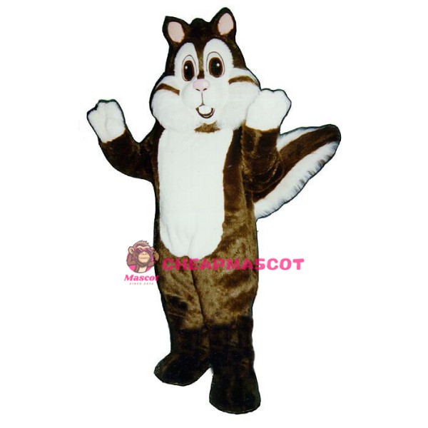 Calvin Chipmunk Lightweight Mascot Costume