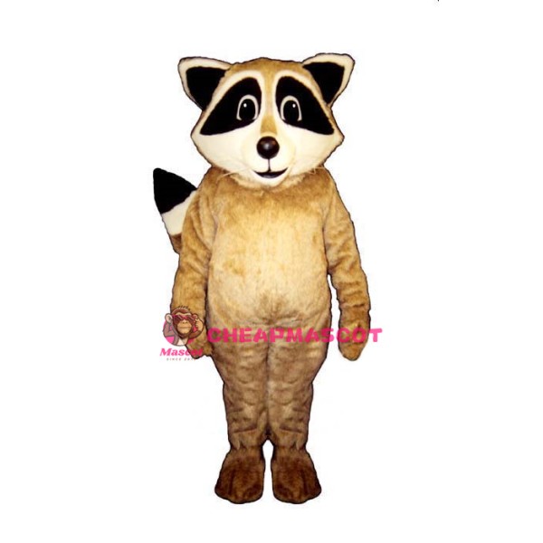 Tan Racoon Lightweight Mascot Costume