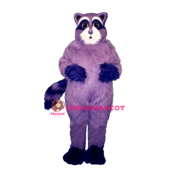 Purple Racoon Lightweight Mascot Costume