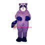Purple Racoon Lightweight Mascot Costume